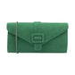 Lotus Valentina GREEN Suede Leather Low Heel Occasion Shoe ULS624