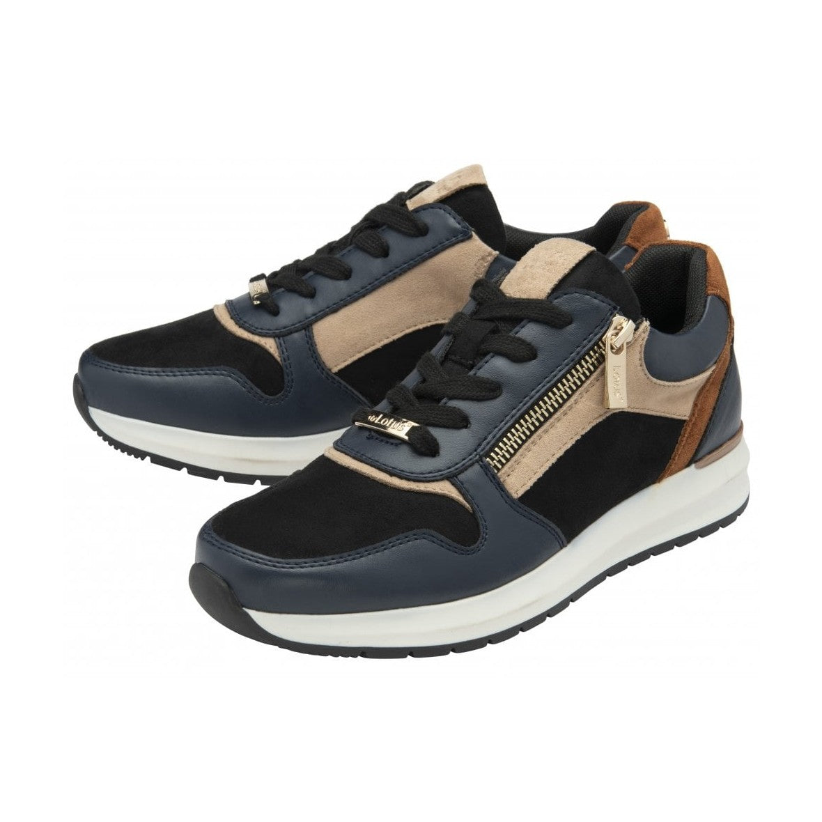 Lotus Venus NAVY Dress Fashion Trainer