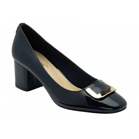 Lotus Occasion Wear shoe Aubrey NAVY ULB443