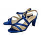 Lotus Occasion Wear Sandal Bernadett SAPHIRE uls377