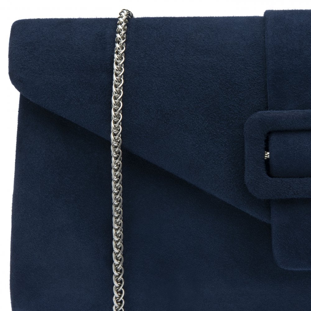Lotus Occasion Wear Matching Bag Aletta ULG085 Suede NAVY ULG085