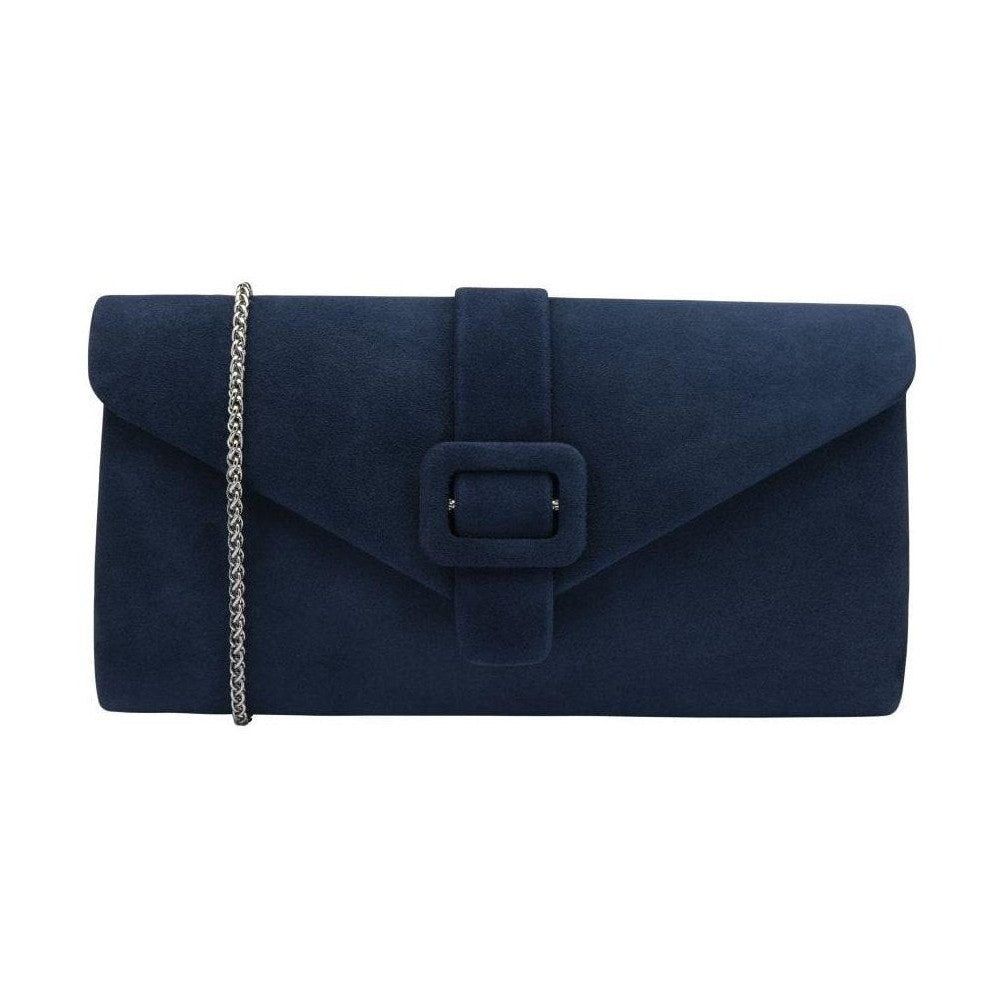 Lotus Occasion Wear Matching Bag Aletta ULG085 Suede NAVY ULG085