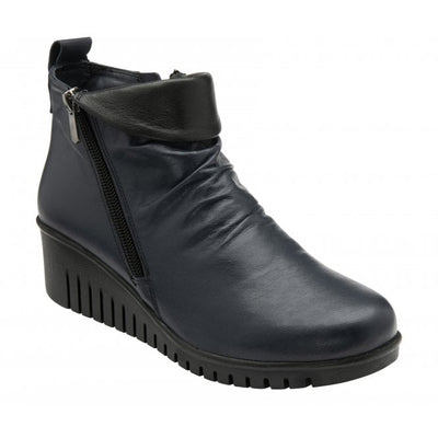 Lotus Ankle Boot in soft leather Cordelia