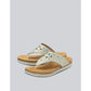 Lotus sparkly Toe Post sandal Alexia WHITE