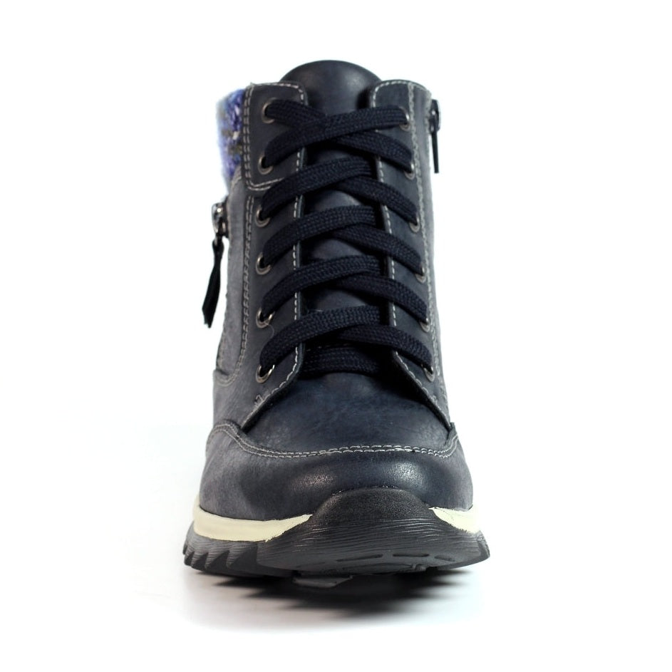 Lunar Ankle Boot Waterproof with zip Buttermere NAVY GLB115 BL