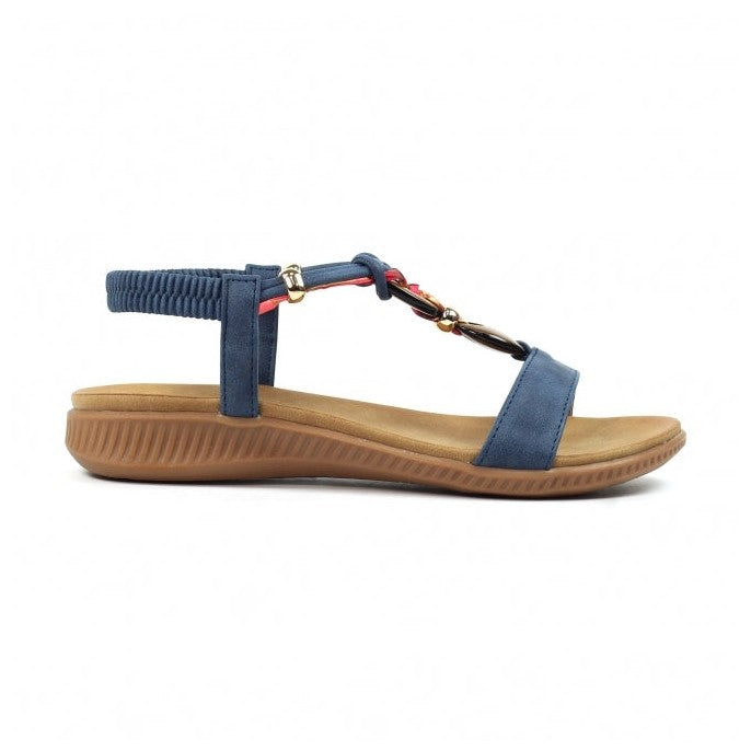 Lunar Brava Comfort Sandal JLH475 BLUE