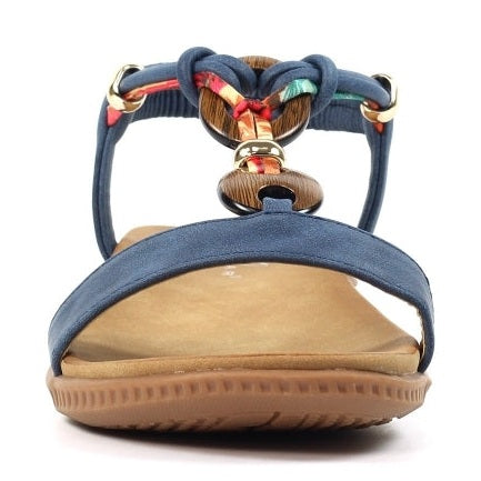 Lunar Brava Comfort Sandal JLH475 BLUE