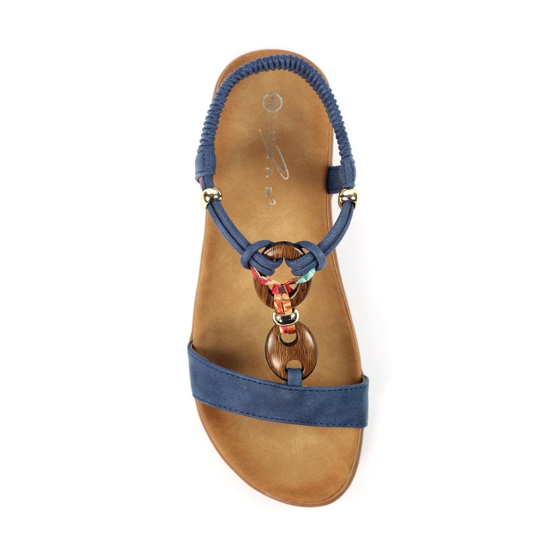 Lunar Brava Comfort Sandal JLH475 BLUE