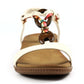 Lunar Brava Comfort Sandal JLH475 WHITE