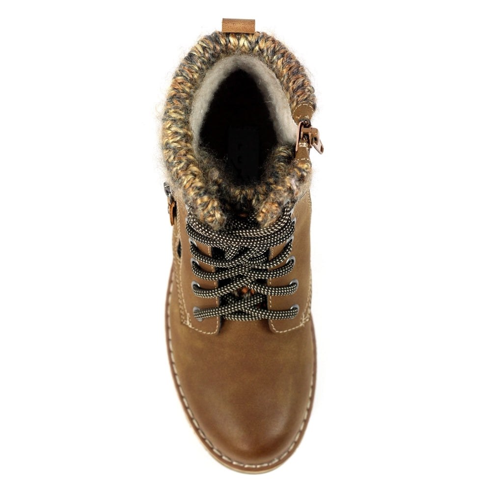 Lunar Casual Ankle Boot Millie GLB123 Tan