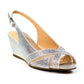 Lunar Emmerline Occasion Wear Shoe SILVER FLR060BL