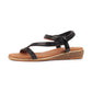 Lunar Jazmine BLACK JLH613BB WIDE FIT Comfort Sandal