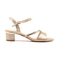Lunar Jen GOLD Block Heel Sandal JLH585GD