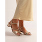 Lunar Jen GOLD Block Heel Sandal JLH585GD
