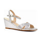 Lunar Jordana Occasion Wear Shoe SILVER FLJ002SL