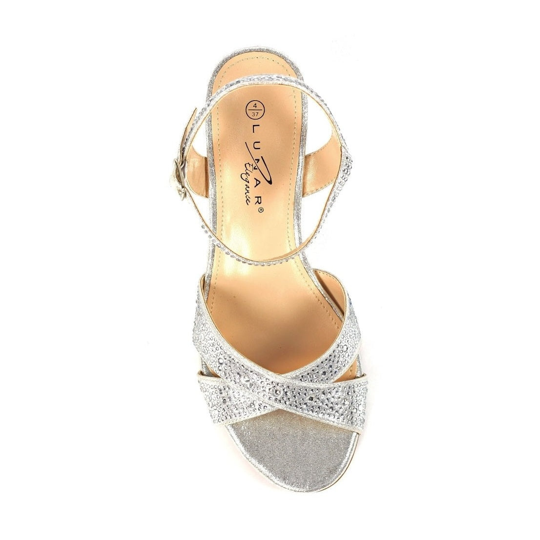 Lunar Jordana Occasion Wear Shoe SILVER FLJ002SL