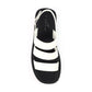 Lunar Lipstick WHITE Chunky Sole Sandal JLC022WH