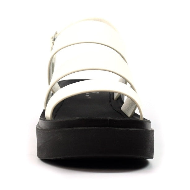 Lunar Lipstick WHITE Chunky Sole Sandal JLC022WH