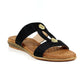 Lunar Sandal Calow BLACK JLH395SL