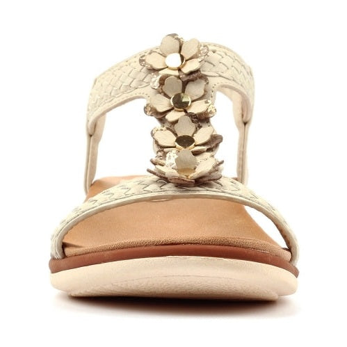 Lunar Sandal Clementine JLH575 BEIGE
