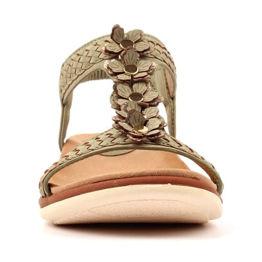 Lunar Sandal Clementine JLH575GN GREEN