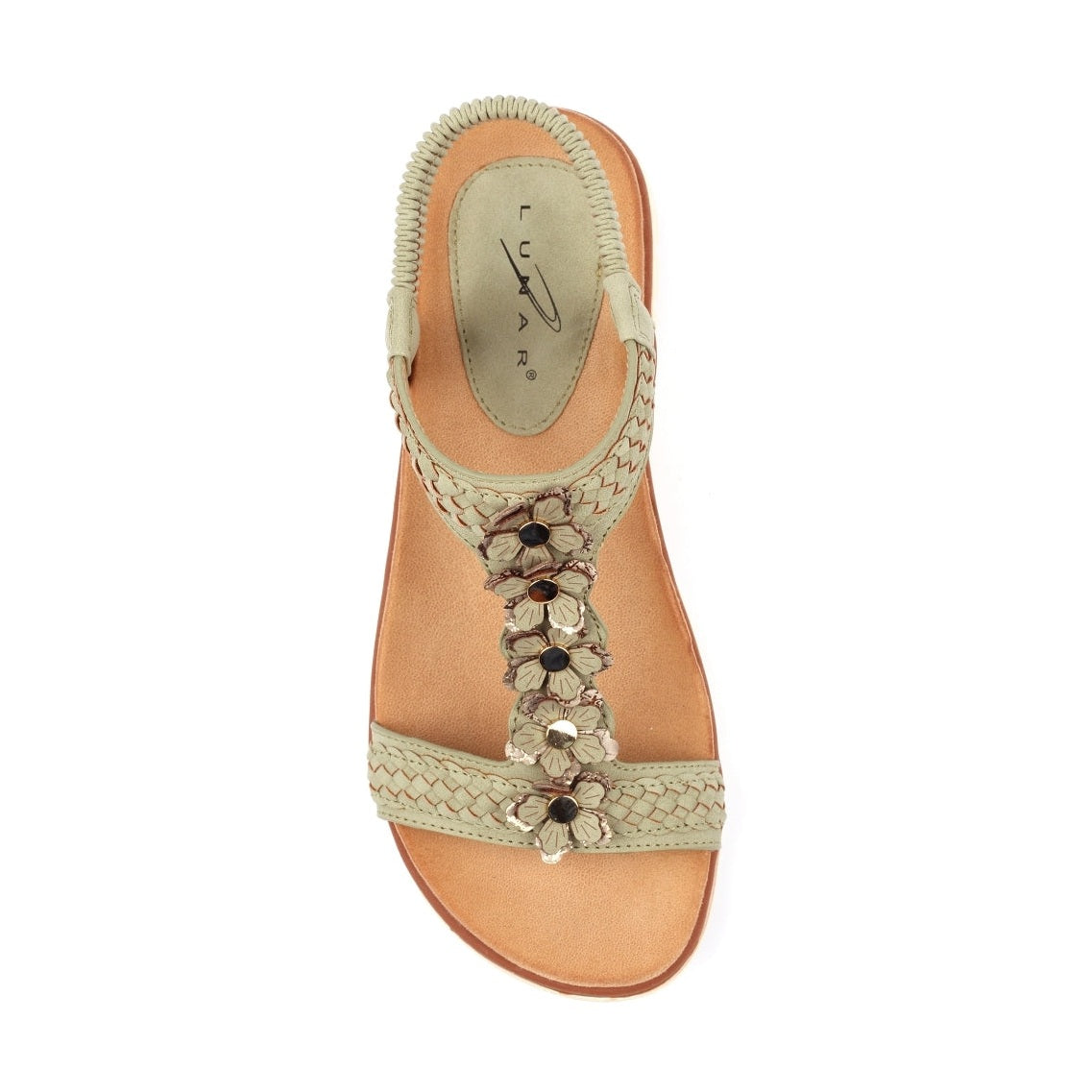 Lunar Sandal Clementine JLH575GN GREEN
