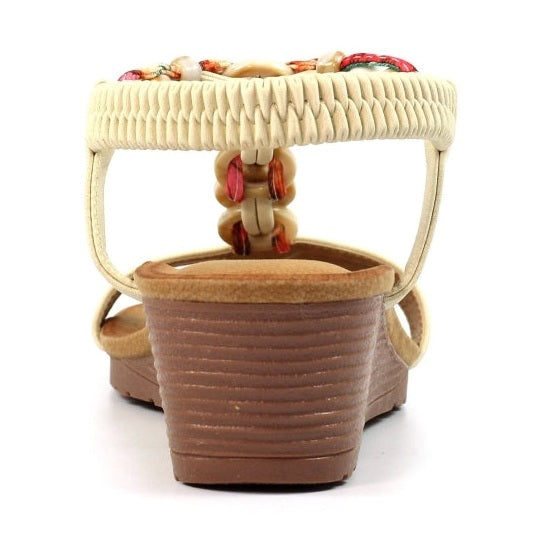 Lunar Sandal Clemont JLH520BG BEIGE