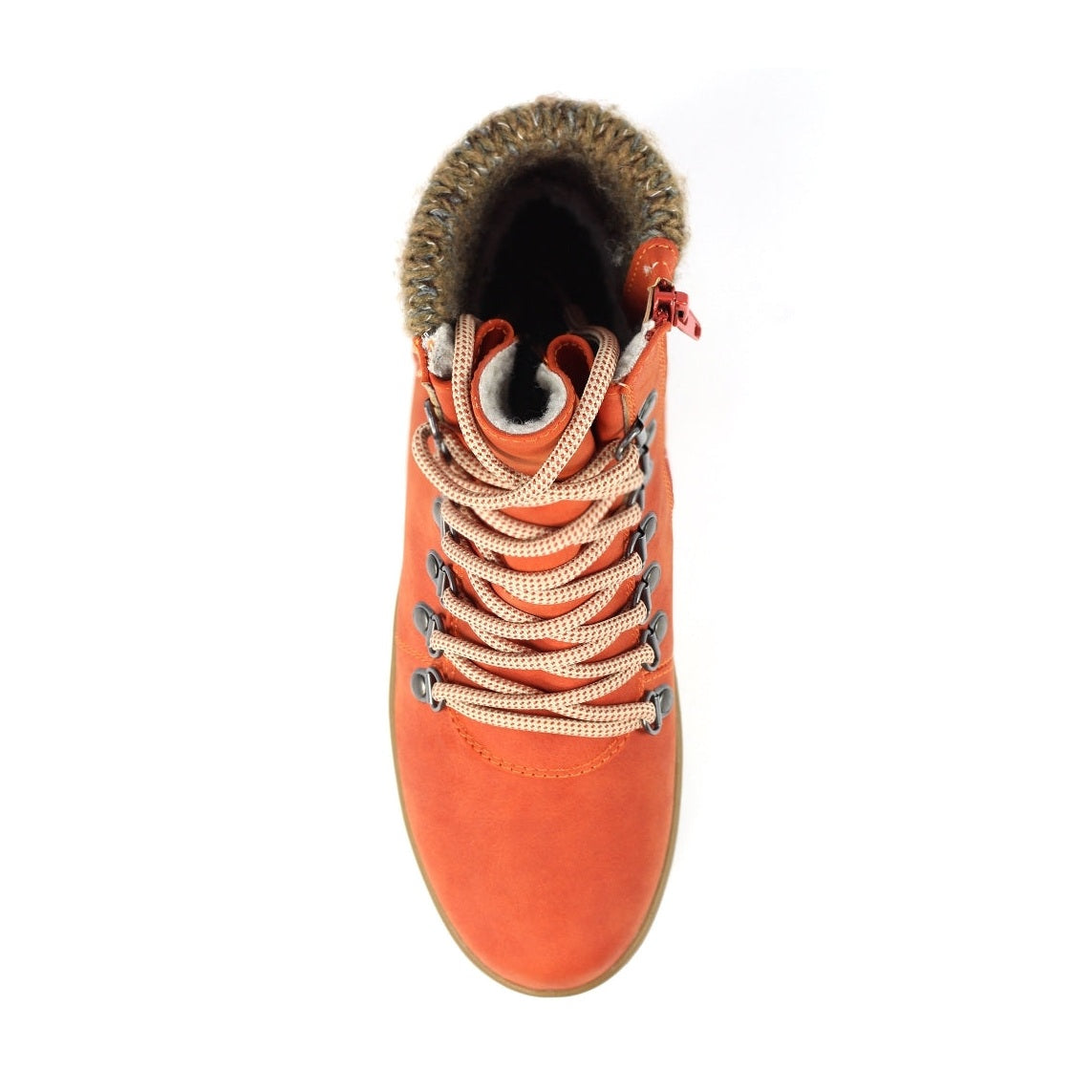 Lunar Sycamore Glb150 ORANGE Waterproof Hiker Style Zip Boot