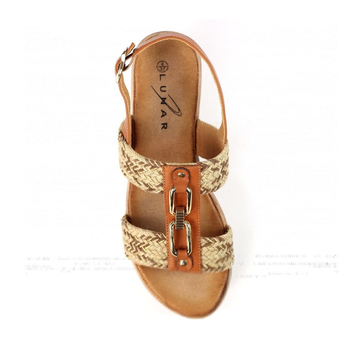 Lunar wedge Sandal Jamie JLY242TN TAN