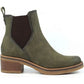 Lunar Tonia Glc002 GREEN Chelsea Boot
