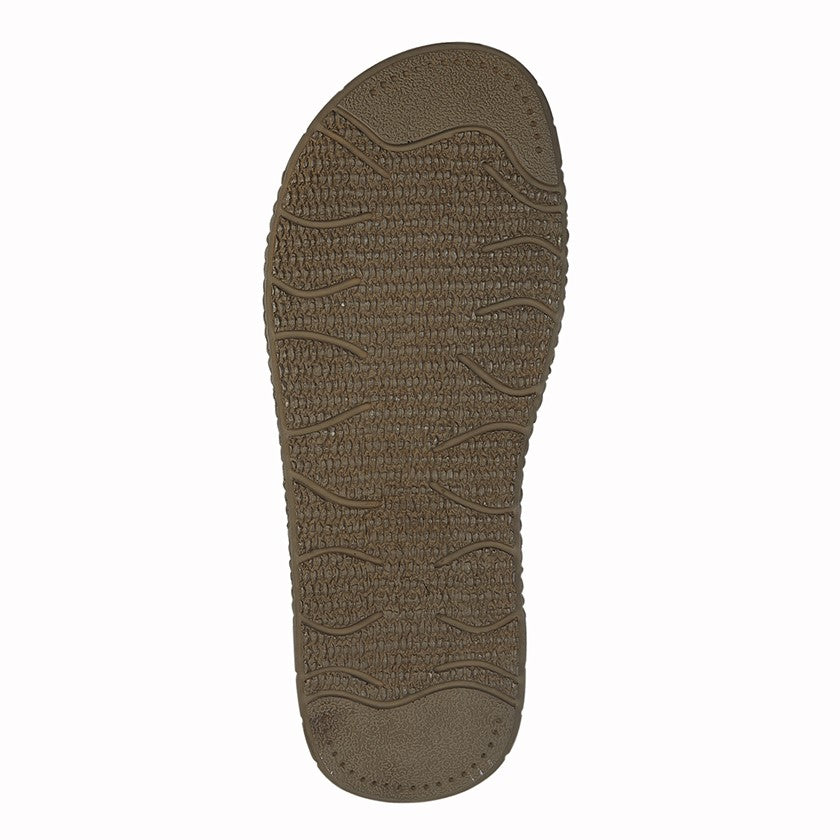Roamers M259 BROWN Leather Mule sandal