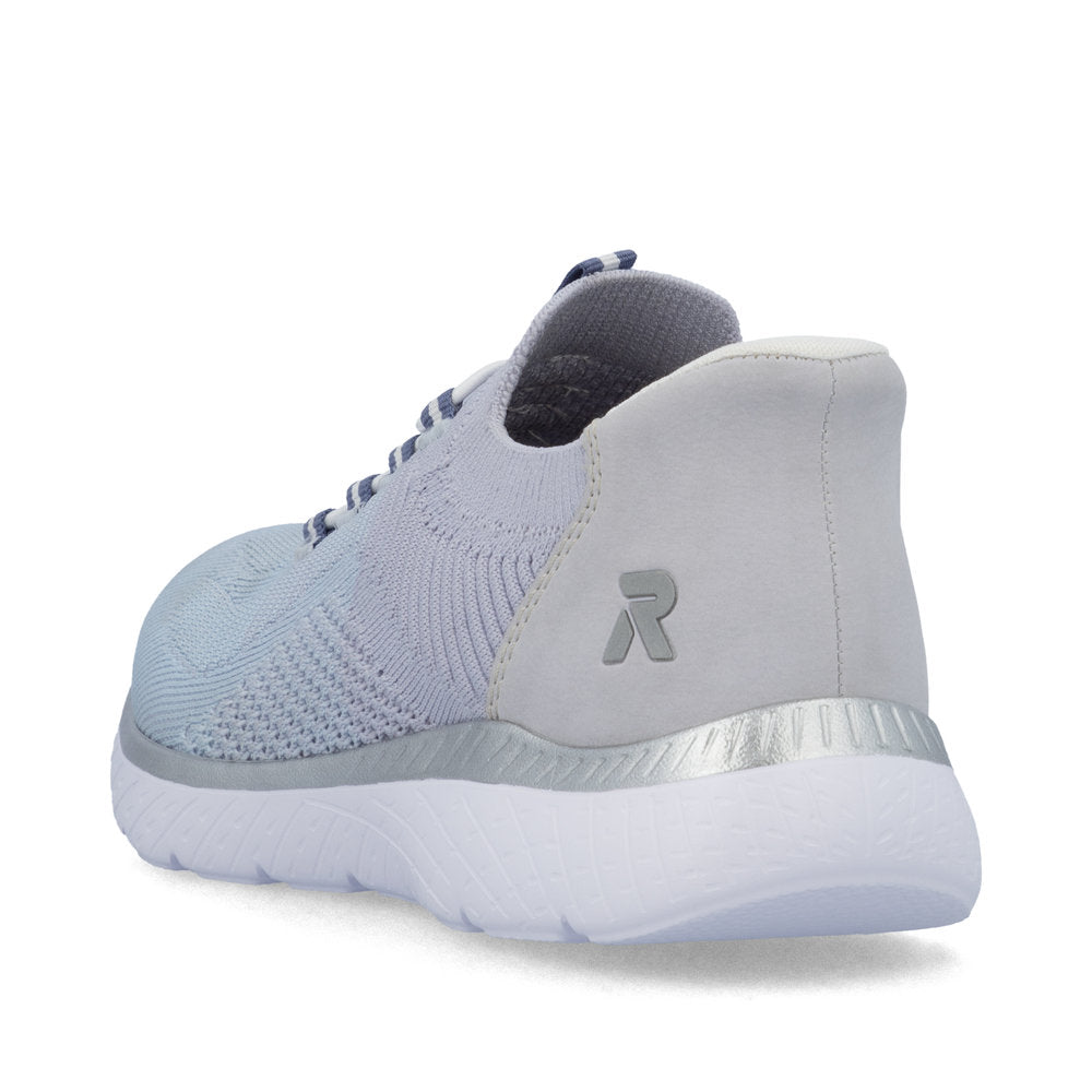 Rieker M5066 BLUE Hands Free Slip On Trainer M5066-30