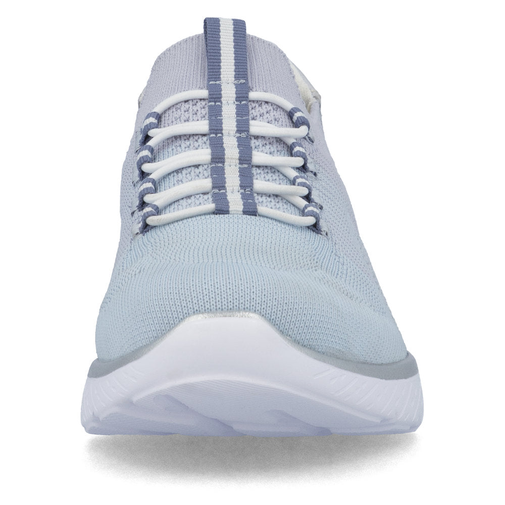 Rieker M5066 BLUE Hands Free Slip On Trainer M5066-30