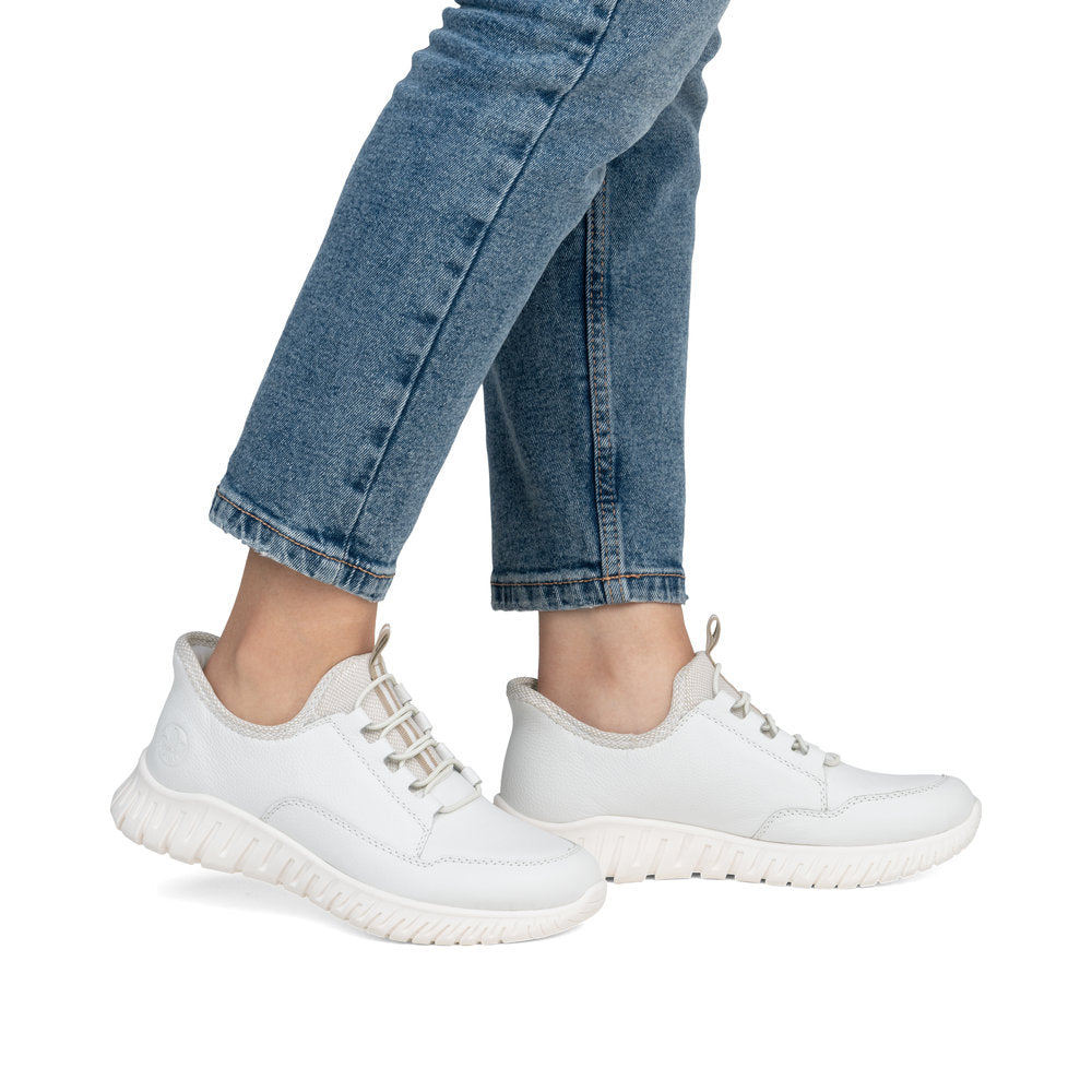 Reiker Ready2Go-Trainer M5357-80 Wide Fitting WHITE