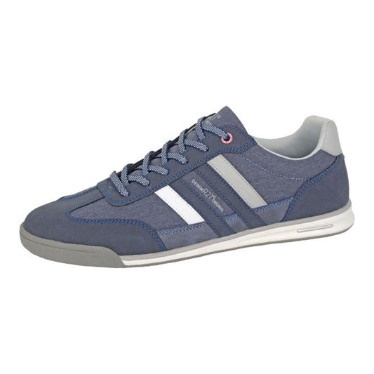 Route 21 Navy Retro Style Trainers M540C
