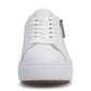 Rieker Platform Trainer With Lace And Zip M7701-80 WHITE