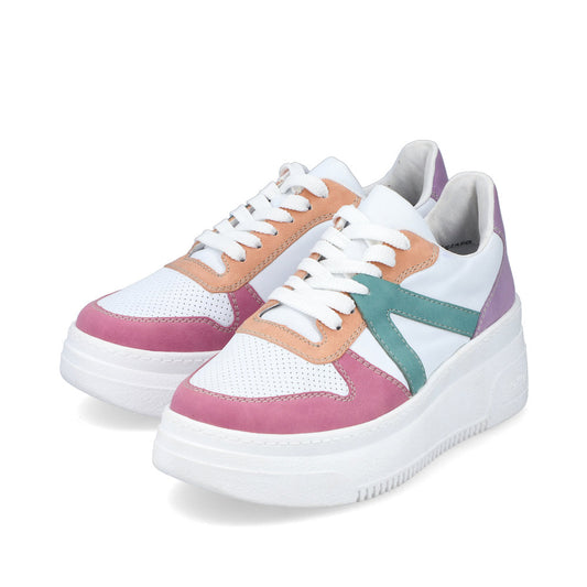 Rieker Platform Trainer M7814-90 WHITE MULTI