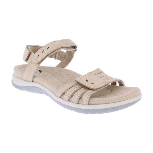Earth Spirit Maddy CHAMPAGNE Touch Fastening Comfort sandal