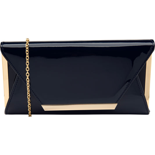 Lotus Bag to match Aubrey Martha NAVY PAT ULG057