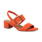 Marco Tozzi 28202-44 Block Heel Touch Fastening Shoe CARROT