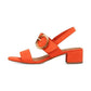 Marco Tozzi 28202-44 Block Heel Touch Fastening Shoe CARROT