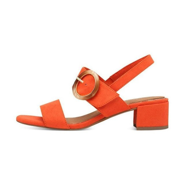 Marco Tozzi 28202-44 Block Heel Touch Fastening Shoe CARROT