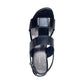 Marco Tozzi 28204 NAVY Patent Block Heel Dress Sandal 28204-825