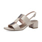 Marco Tozzi 28204 POWDER Patent Block Heel Dress Sandal 28204-526