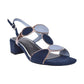 Marco Tozzi 28230-89 NAVY Block Heel Dress Sandal