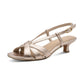 Marco Tozzi 28288-46 PLATINUM Low Heel Dress Sandal 28288-46-957