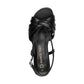 Marco Tozzi Low Kitten Heel BLACK Dress Sandal 28288-46-001