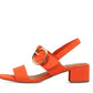 Marco Tozzi 28202-44 Block Heel Touch Fastening Shoe CARROT