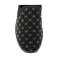 Mens Full Slipper Kevin in Black MS466