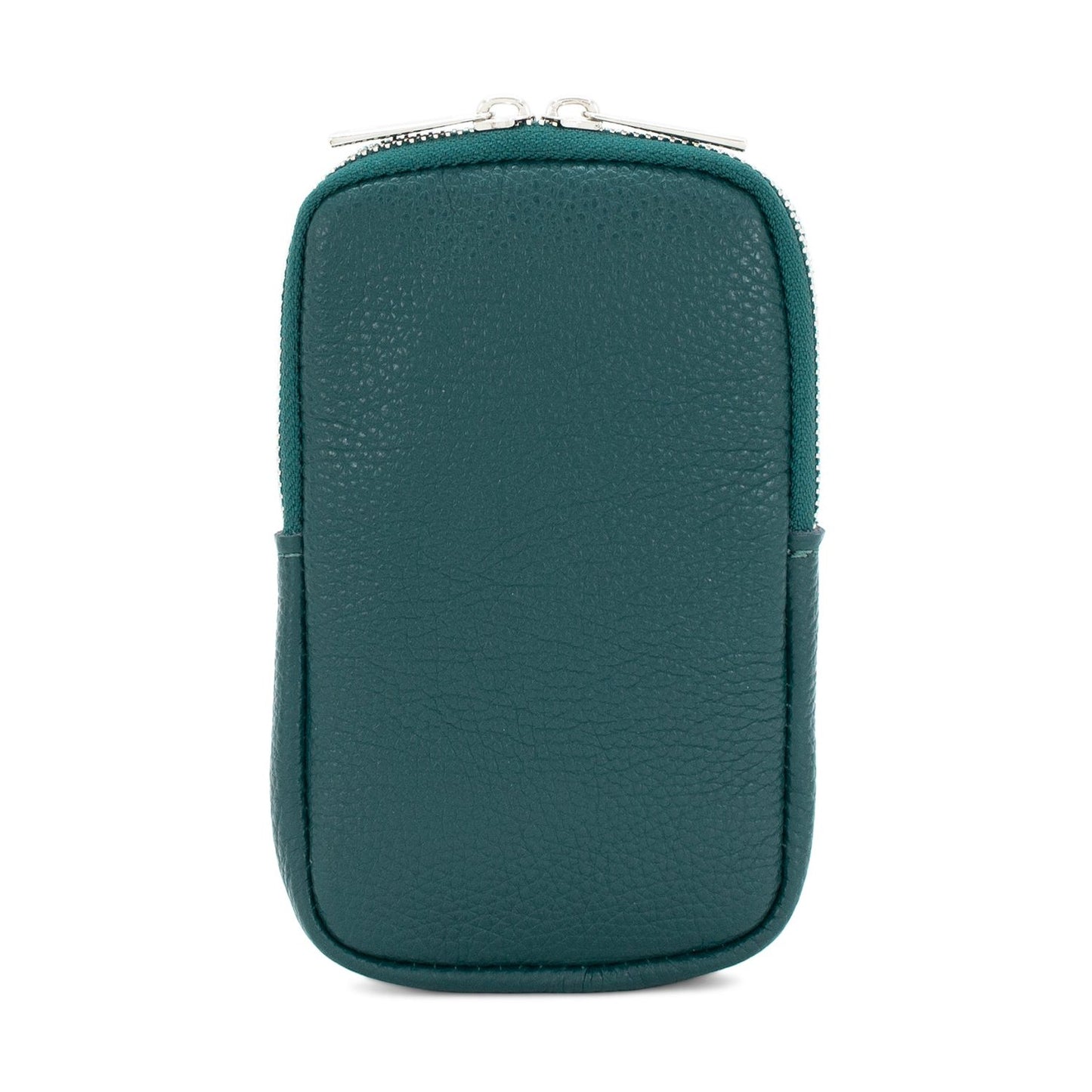 Moda Express Leather Phone Pouch Crossbody Long Strap Bag 15003 TEAL